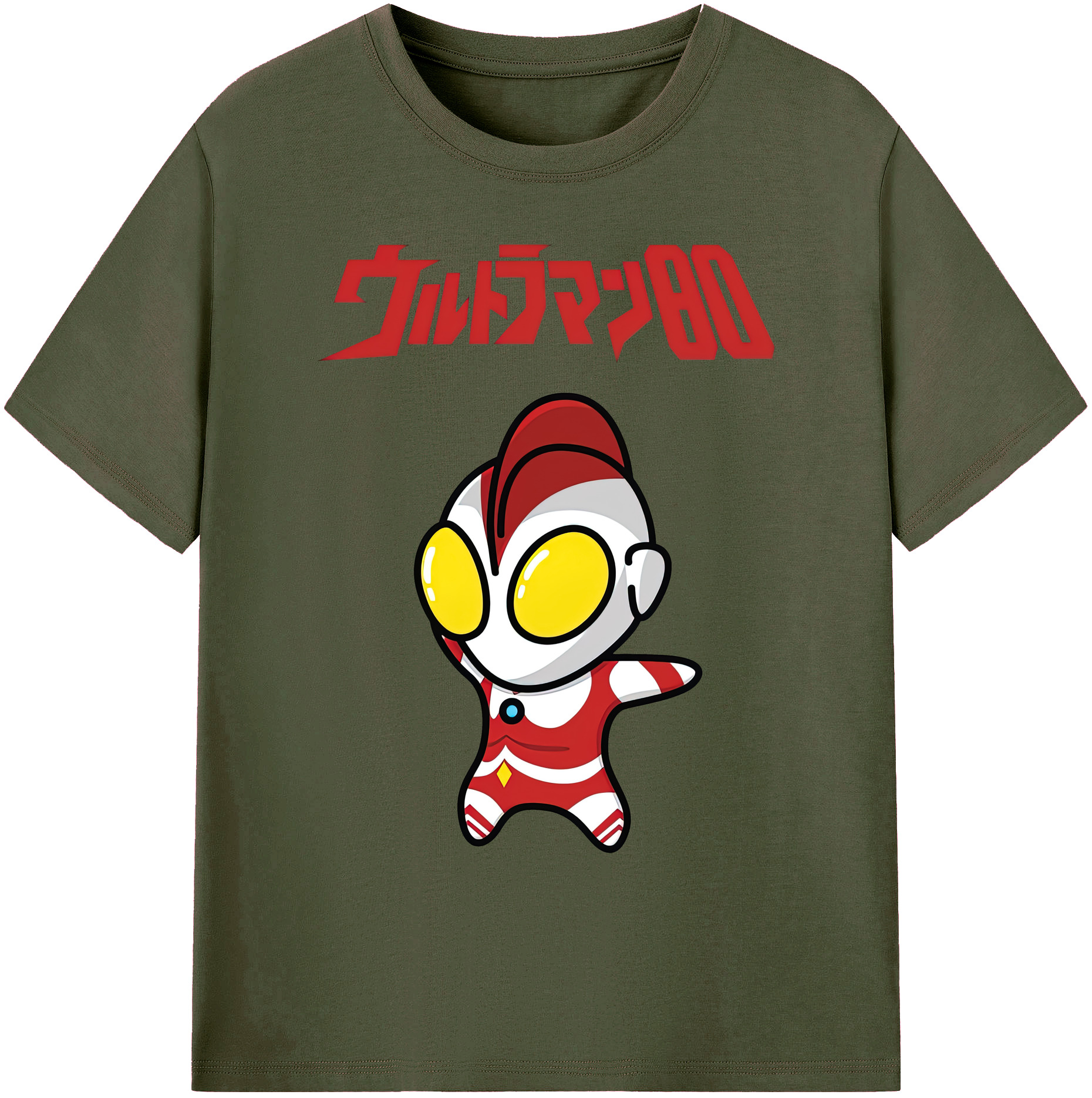 （画像用） ウルトラマン Ultraman 綿100％ メンズ半袖Tシャツ｜肌触りやわらか＆通気性